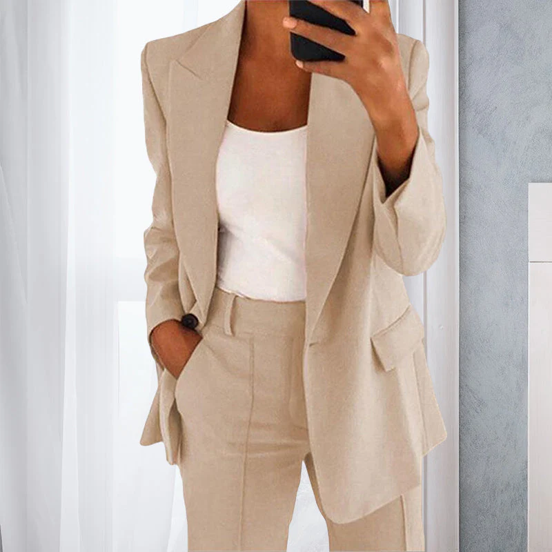 Women Long Sleeve Blazer - Image 6