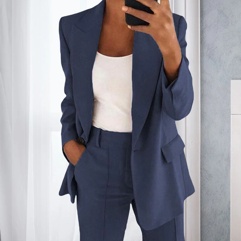 Women Long Sleeve Blazer - Image 9