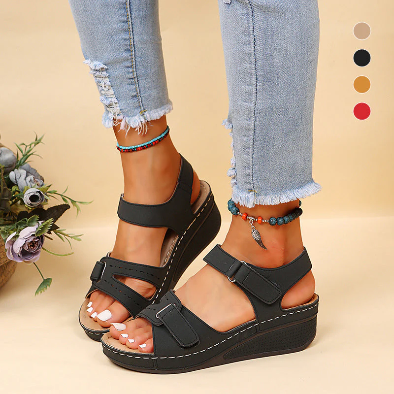 Women’s fish mouth casual sandals - Image 2
