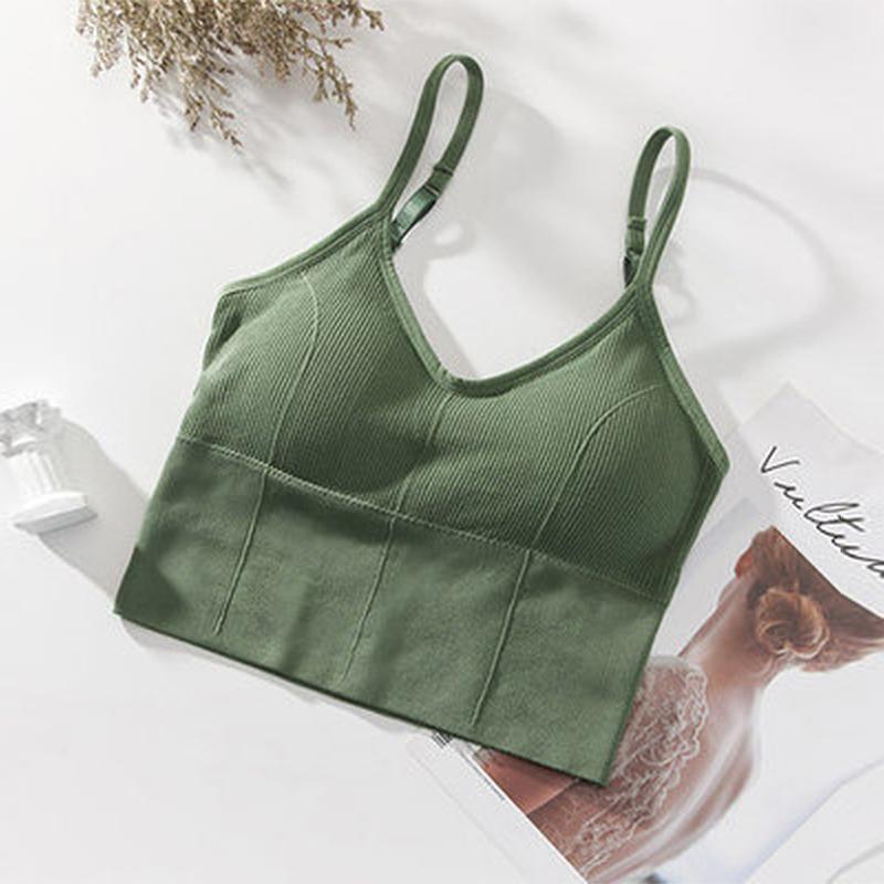 Women Sports Bra Basic Crop Top - Image 11