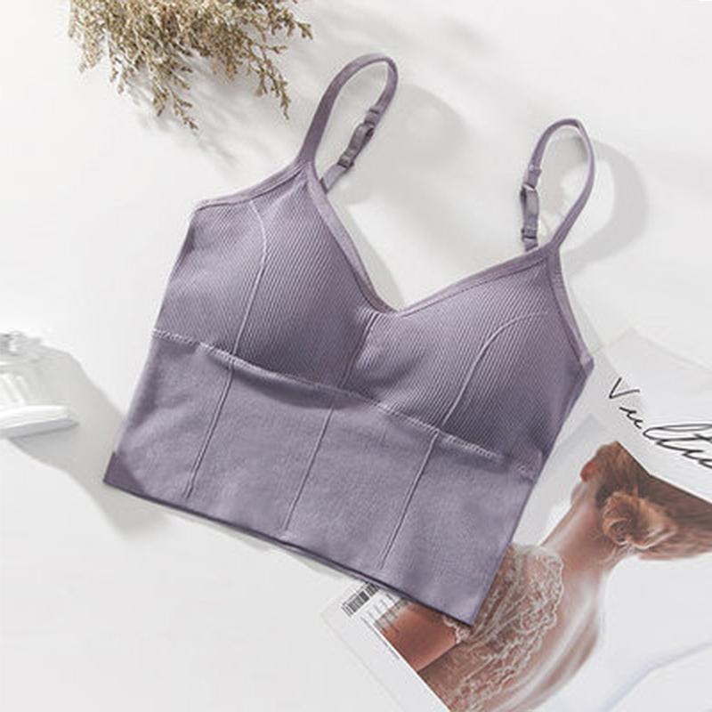 Women Sports Bra Basic Crop Top - Image 12