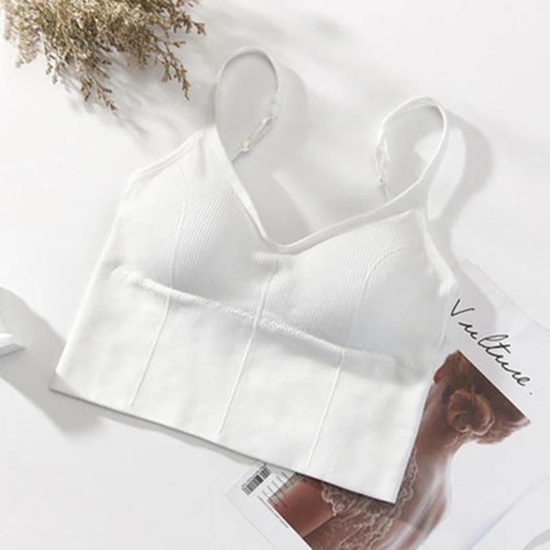 Women Sports Bra Basic Crop Top - Image 14