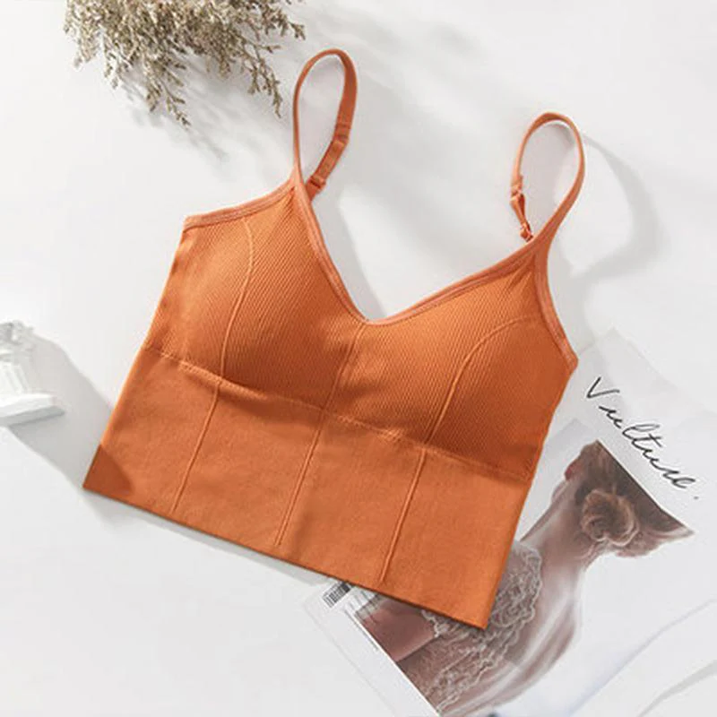 Women Sports Bra Basic Crop Top - Image 16