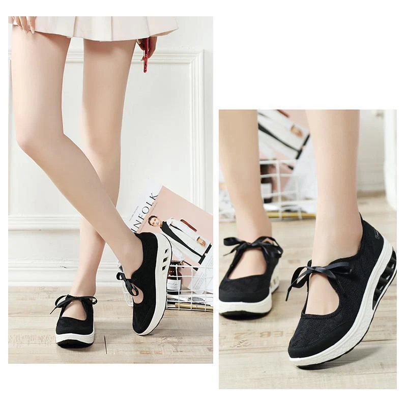 Women Spring Shoes Slip On Platform - Image 8