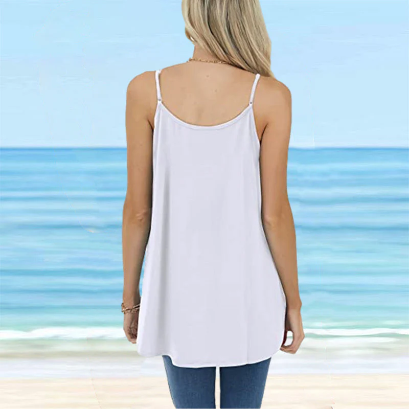Women's Basic Round Neck Camisole - Image 3