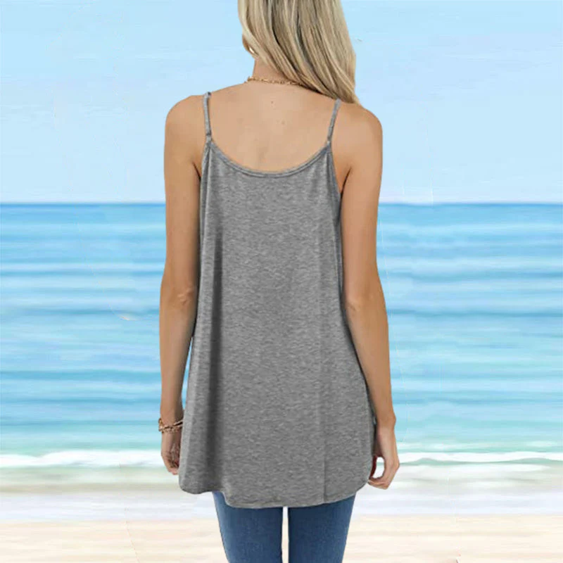 Women's Basic Round Neck Camisole - Image 4