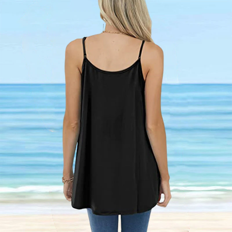 Women's Basic Round Neck Camisole - Image 6