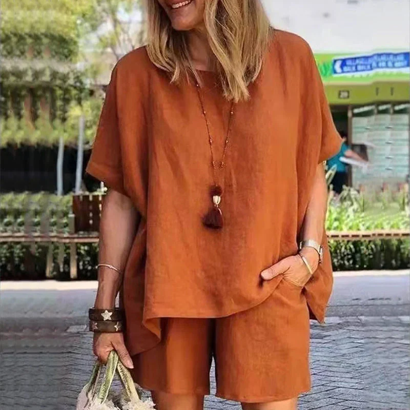 Women's Casual T-shirt Set - Image 5
