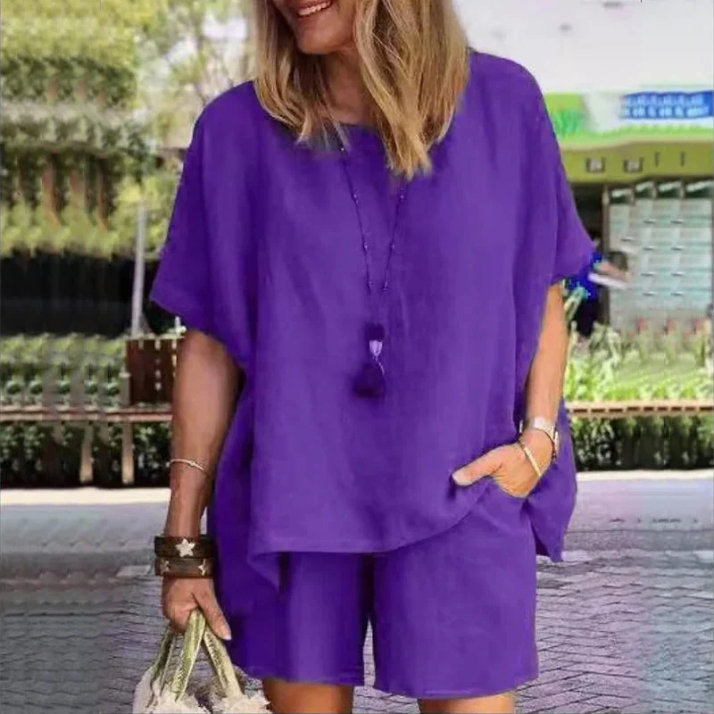 Women's Casual T-shirt Set - Image 6
