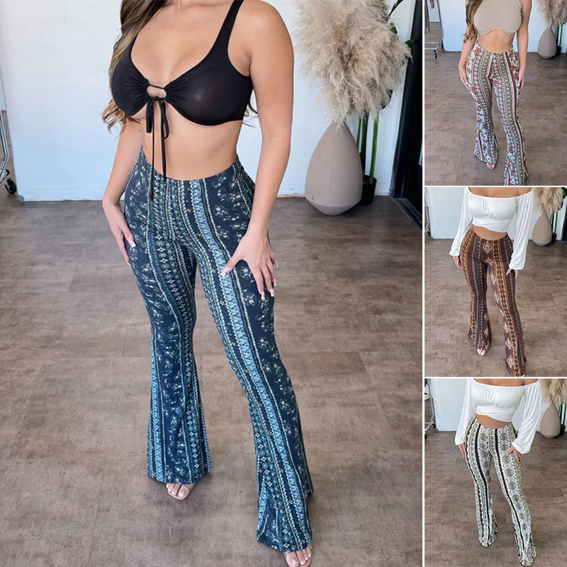 Women's Elastic Leggings - Image 2