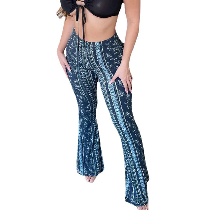 Women's Elastic Leggings - Image 9