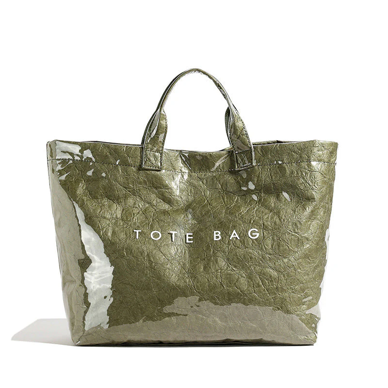 Women's Letters Print Tote Bag - Image 19