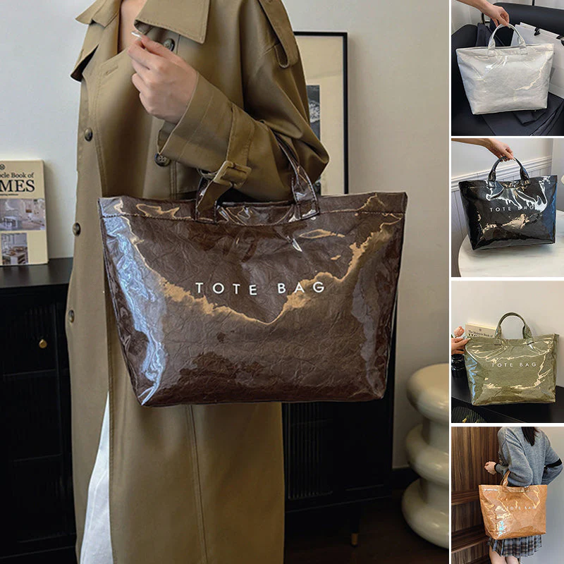 Women's Letters Print Tote Bag - Image 2