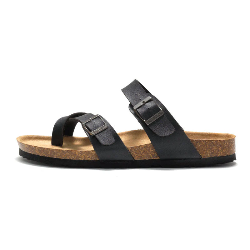 Women's Shoes with Natrual Soft Cork Footbed and Leather - Image 11