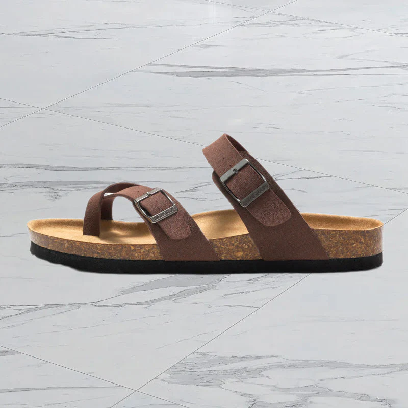 Women's Shoes with Natrual Soft Cork Footbed and Leather - Image 6
