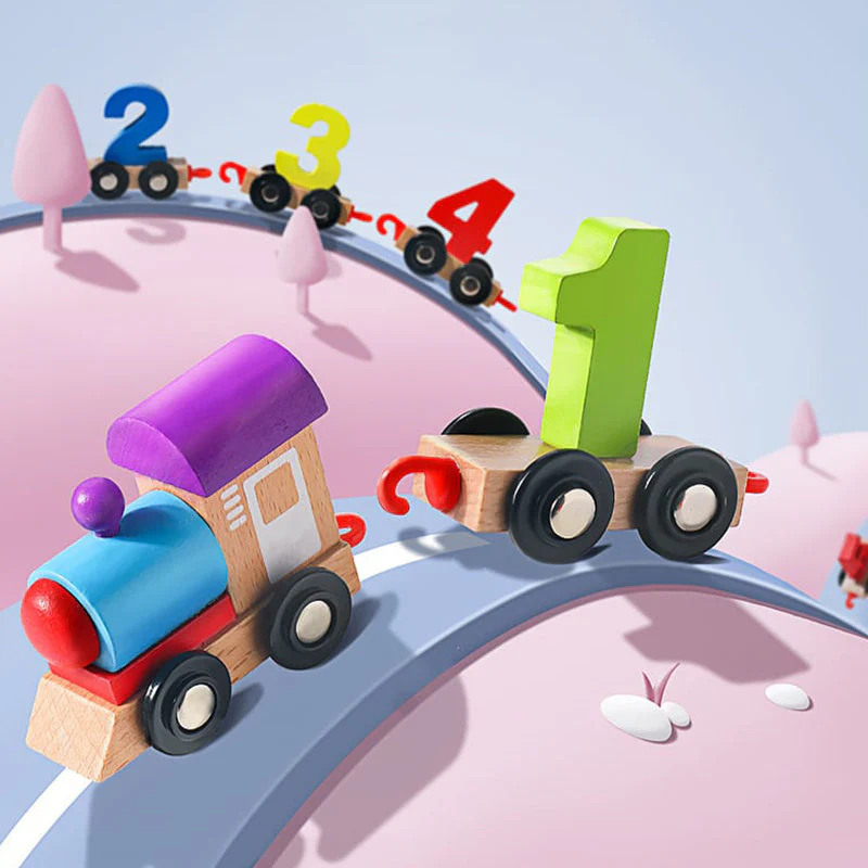 Wooden Digital Train Toy - Image 12