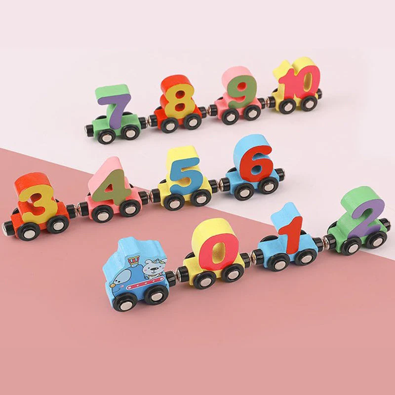 Wooden Digital Train Toy - Image 13