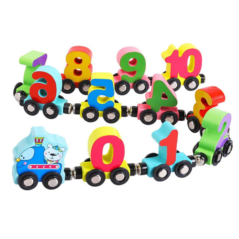 Wooden Digital Train Toy - Image 15
