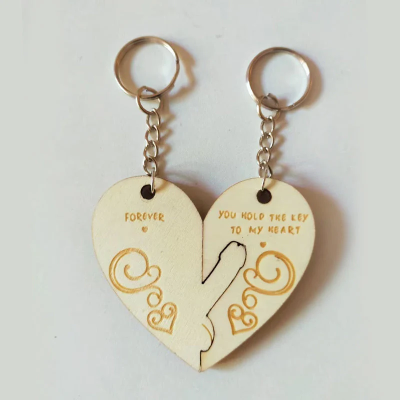 You Hold The Key to My Heart & Forever Couple Keychain - Image 8