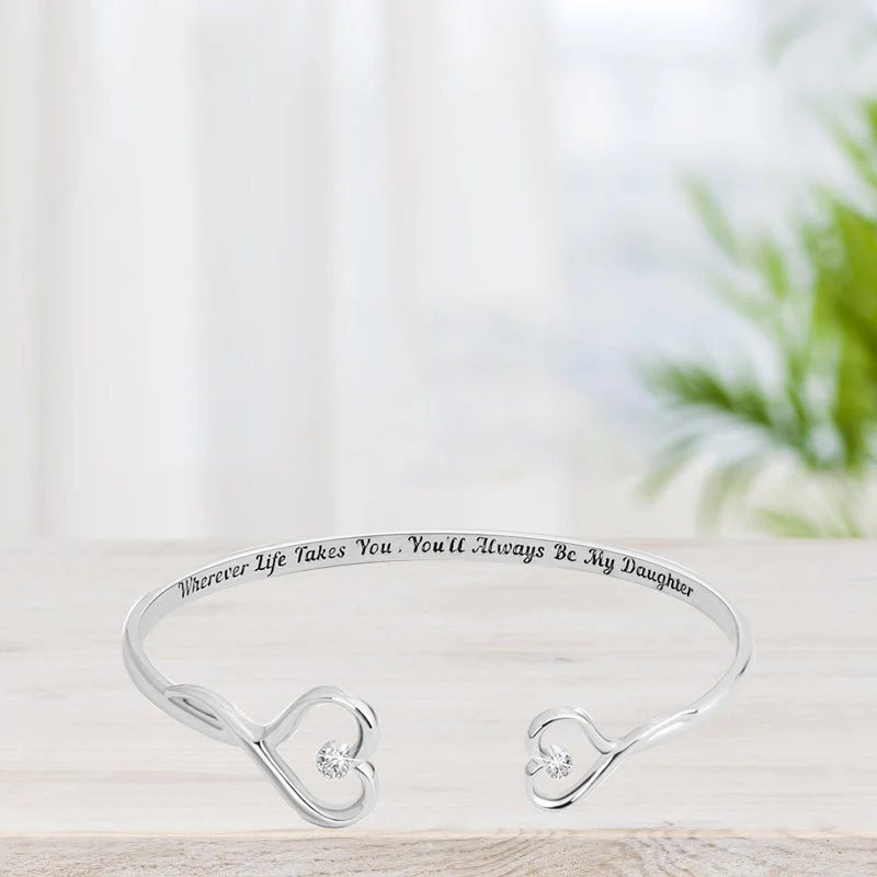 "You'll Always Be My Daughter" Bracelet - Image 4